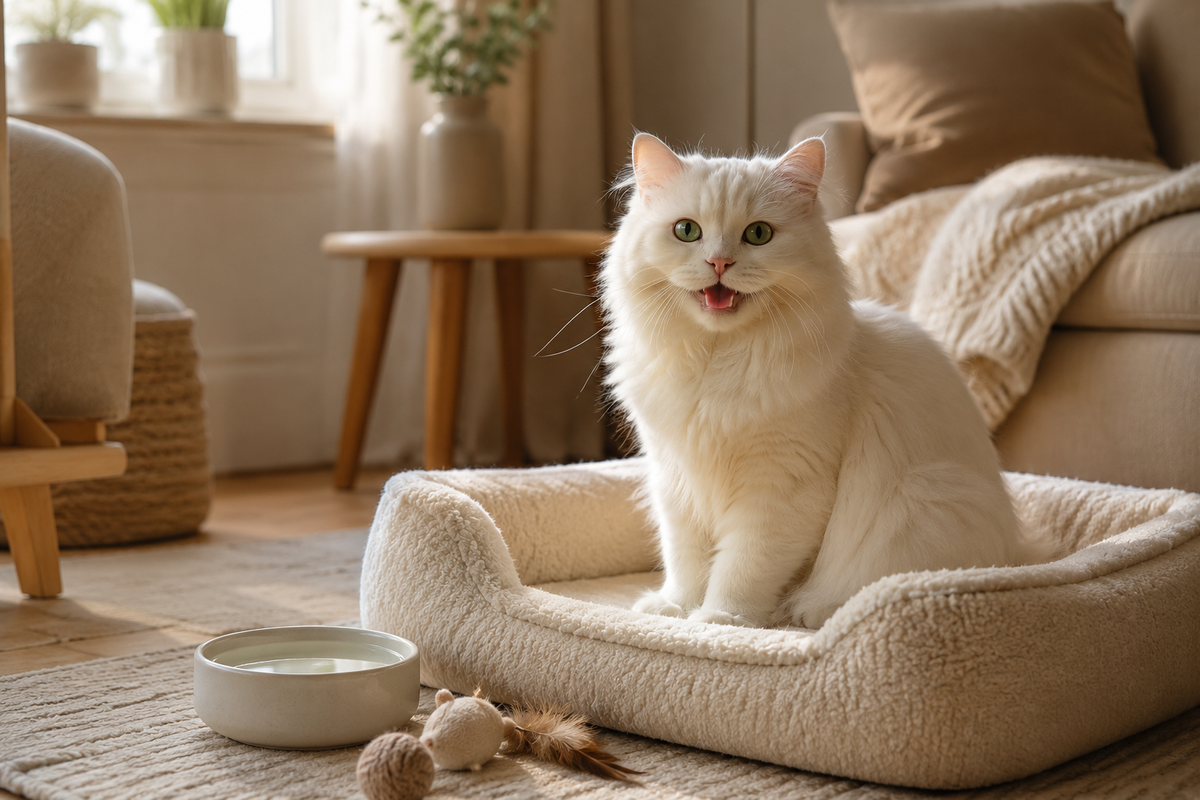How to Keep Your Cat Happy and Healthy at Home